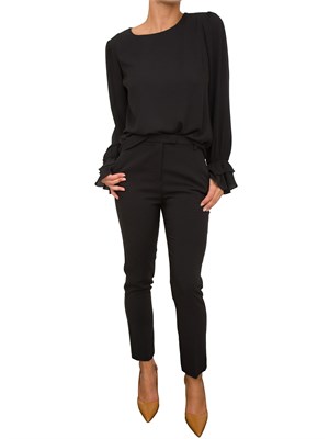 PANTALONE CASUAL FRACOMINA NERO in DONNA