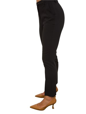 PANTALONE CASUAL FRACOMINA NERO in DONNA
