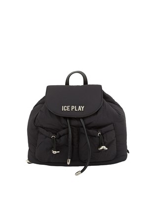 BORSA A SPALLA ICE PLAY NERO in DONNA
