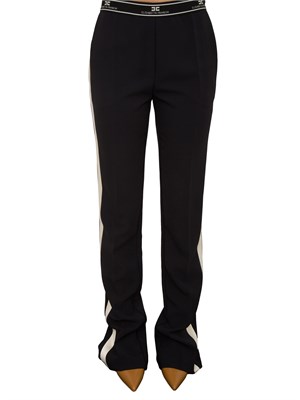 PANTALONE CASUAL ELISABETTA FRANCHI NERO in DONNA