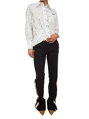 PANTALONE CASUAL ELISABETTA FRANCHI NERO in DONNA