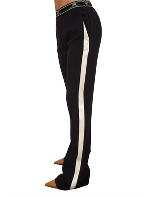 PANTALONE CASUAL ELISABETTA FRANCHI NERO in DONNA