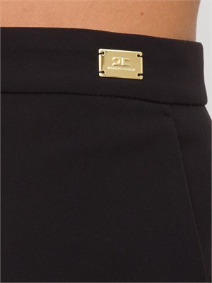 PANTALONE CASUAL ELISABETTA FRANCHI NERO in DONNA