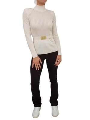 MAGLIA ELISABETTA FRANCHI BEIGE in DONNA