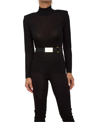 MAGLIA ELISABETTA FRANCHI NERO in DONNA