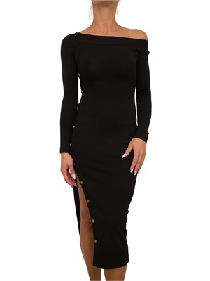VESTITO ELISABETTA FRANCHI NERO in DONNA