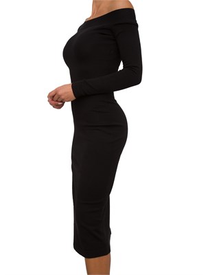VESTITO ELISABETTA FRANCHI NERO in DONNA