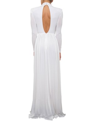 VESTITO ELISABETTA FRANCHI AVORIO in DONNA