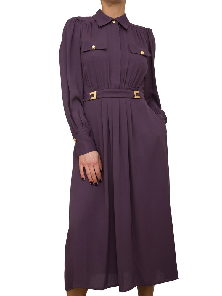 VESTITO ELISABETTA FRANCHI VIOLA