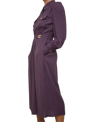 VESTITO ELISABETTA FRANCHI VIOLA in DONNA