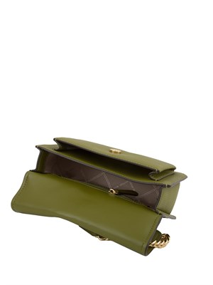 BORSA A SPALLA MICHAEL MICHAEL KORS VERDE in DONNA