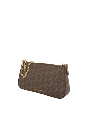 BORSA A SPALLA MICHAEL MICHAEL KORS MARRONE in DONNA