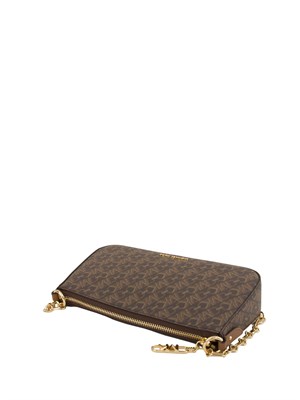 BORSA A SPALLA MICHAEL MICHAEL KORS MARRONE in DONNA