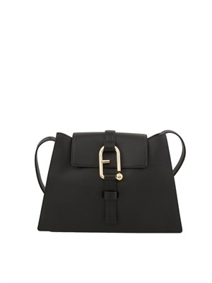 BORSA A SPALLA FURLA NERO in DONNA