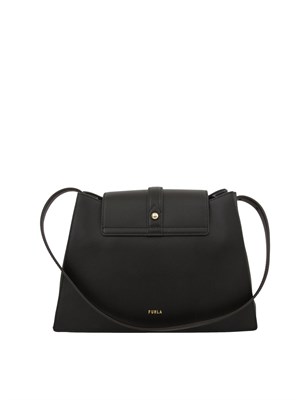 BORSA A SPALLA FURLA NERO in DONNA