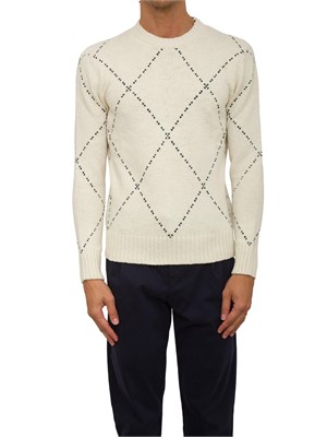 MAGLIA ELEVENTY AVORIO in UOMO