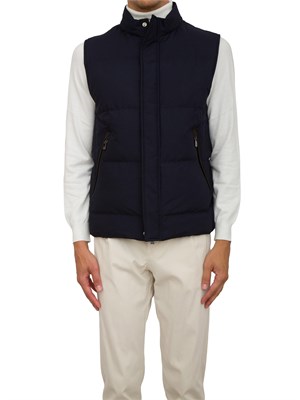 GILET CORNELIANI BLU in UOMO