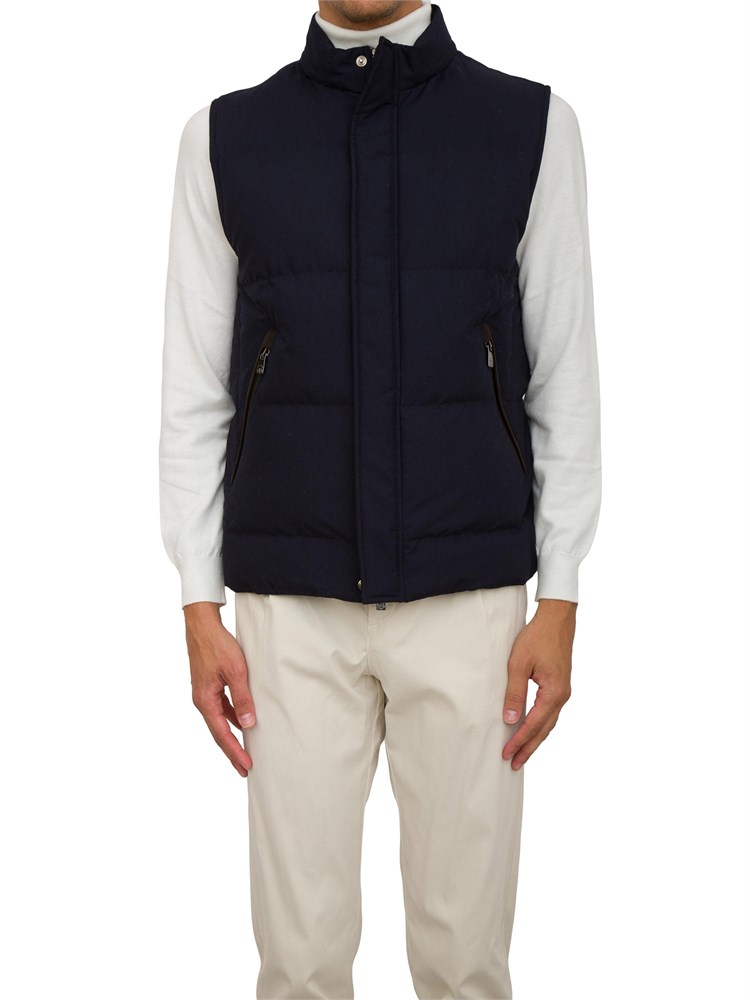 GILET CORNELIANI BLU
