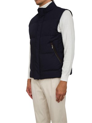 GILET CORNELIANI BLU in UOMO