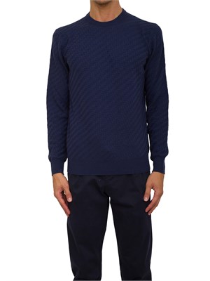 MAGLIA CORNELIANI BLU in UOMO
