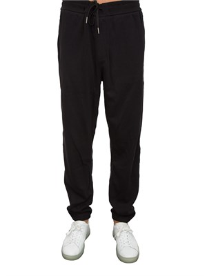 PANTALONE TUTA ARMANI EXCHANGE NERO in UOMO