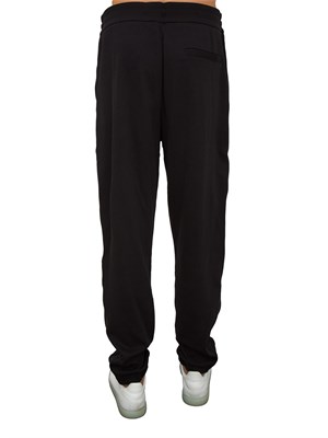 PANTALONE TUTA ARMANI EXCHANGE NERO in UOMO