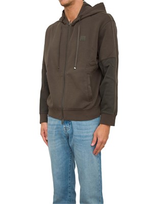 FELPA ARMANI EXCHANGE VERDE in UOMO