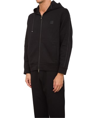 FELPA ARMANI EXCHANGE NERO in UOMO