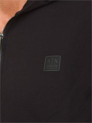 FELPA ARMANI EXCHANGE NERO in UOMO