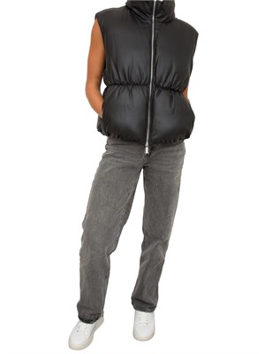 GILET ARMANI EXCHANGE NERO in DONNA