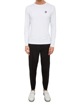 PANTALONE CASUAL ARMANI EXCHANGE NERO in UOMO