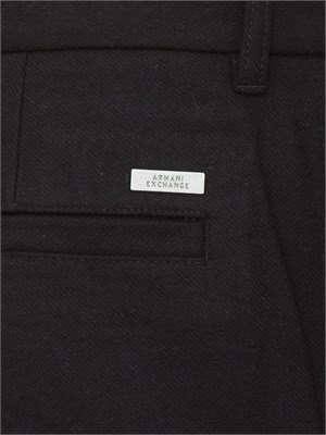 PANTALONE CASUAL ARMANI EXCHANGE NERO in UOMO