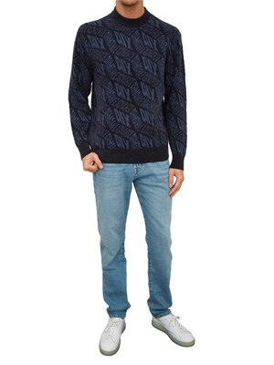 MAGLIA ARMANI EXCHANGE BLU in UOMO