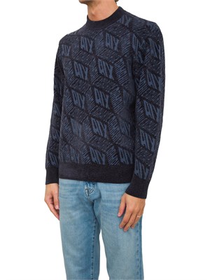 MAGLIA ARMANI EXCHANGE BLU in UOMO