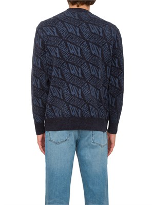MAGLIA ARMANI EXCHANGE BLU in UOMO