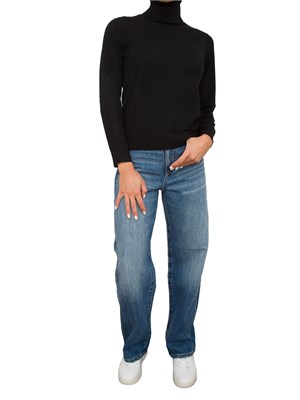 MAGLIA ARMANI EXCHANGE NERO in DONNA