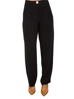 PANTALONE CASUAL ARMANI EXCHANGE NERO in DONNA
