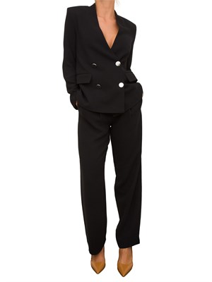 PANTALONE CASUAL ARMANI EXCHANGE NERO in DONNA