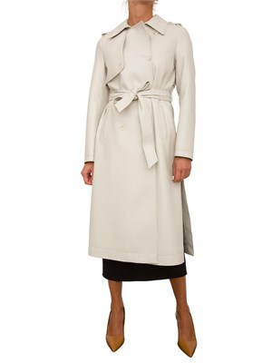 TRENCH TWIN-SET GRIGIO in DONNA