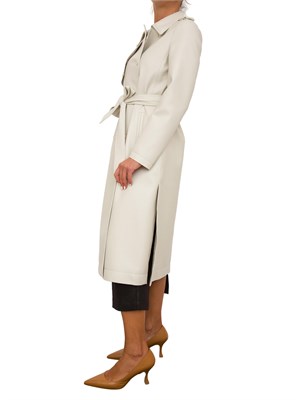 TRENCH TWIN-SET GRIGIO in DONNA