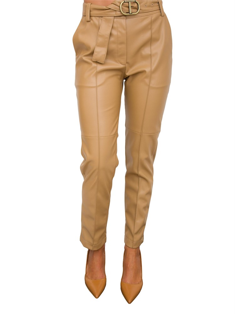 PANTALONE CASUAL TWIN-SET BEIGE