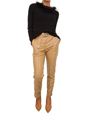 PANTALONE CASUAL TWIN-SET BEIGE in DONNA