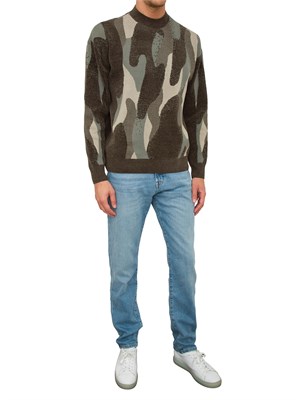 MAGLIA ARMANI EXCHANGE VERDE in UOMO