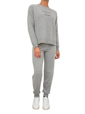MAGLIA TWIN-SET GRIGIO in DONNA