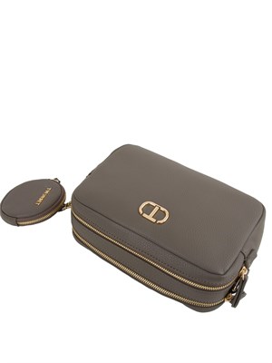 BORSA A SPALLA TWIN-SET GRIGIO in DONNA