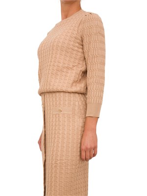 MAGLIA TWIN-SET BEIGE in DONNA