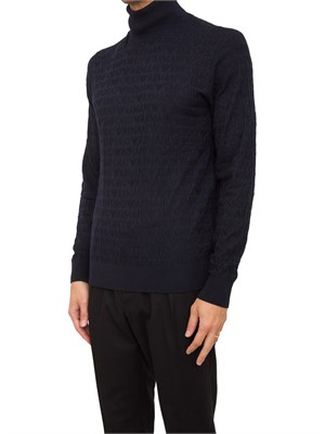 MAGLIA EMPORIO ARMANI BLU in UOMO