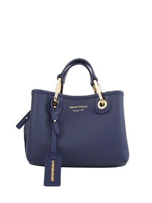 BORSA A SPALLA EMPORIO ARMANI BLU in DONNA