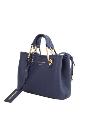 BORSA A SPALLA EMPORIO ARMANI BLU in DONNA