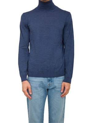 MAGLIA BOSS BLU in UOMO